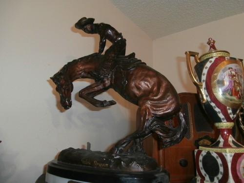 Rare large sculpture statue - statue, by